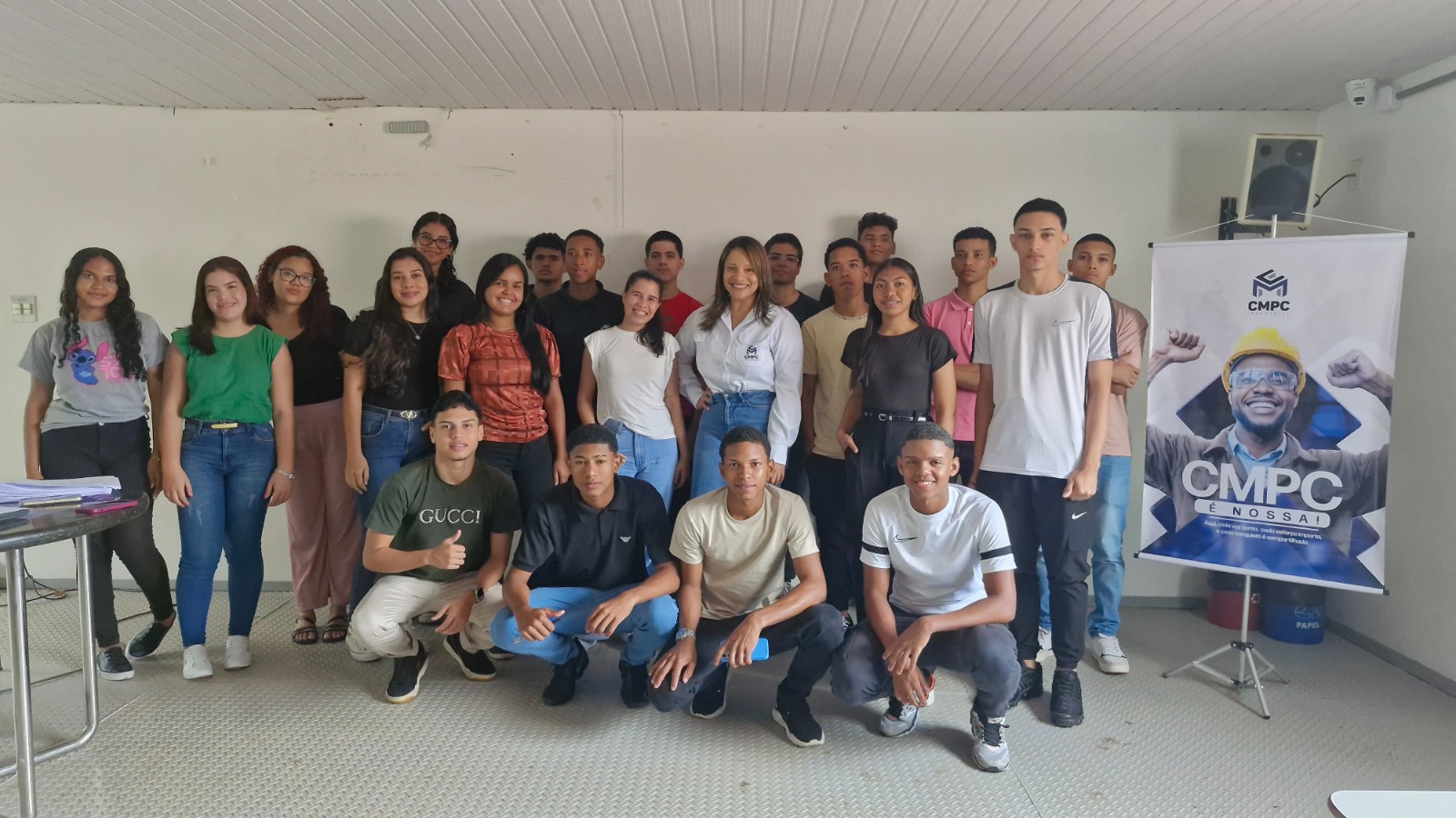 Jovens aprendizes iniciam jornada na CMPC